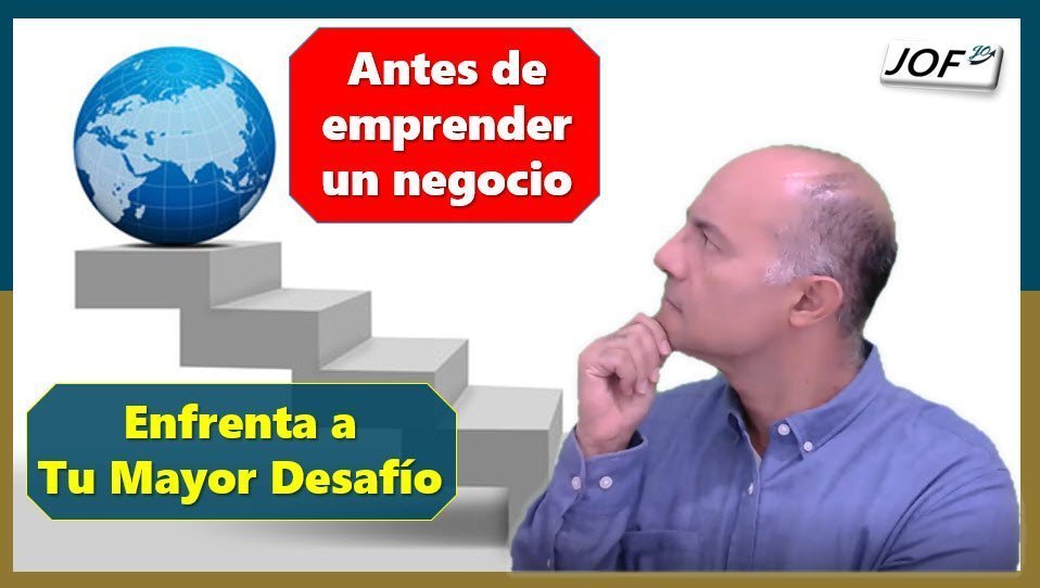 En la actualidad 19 de cada 20 personas están inconformes con su trabajo y desean emprender su propio negocio, pero solo 5 de cada 100 tendrán éxito, los otros 95 fracasarán por no saber enfrentar el mayor desafío.